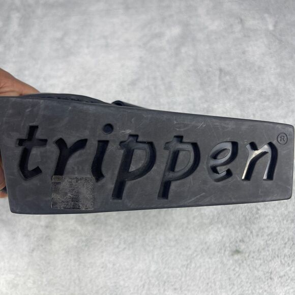 Trippen Leather Buckle Lune Boot Womens Sz 42 US10 Black AMPUTEE RIGHT BOOT ONLY - Picture 11 of 15